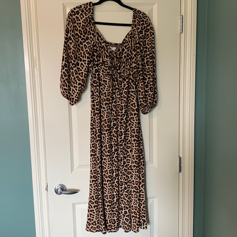H&M Leopard Dress